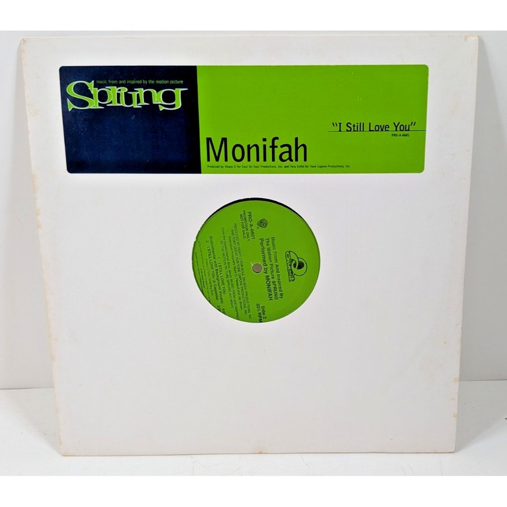 Monifah I Still Love You 12" Vinyl Single Sprung Soundtrack Promo PRO-A-8681